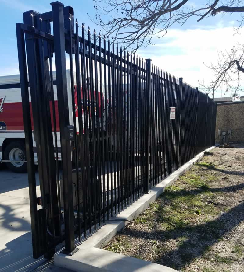 commercial iron gate